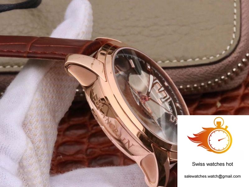 Blancpain L-EVOLUTION 8805-1134-53B Rose Gold Case Black Dial 5 Blancpain L-EVOLUTION 8805-1134-53B Rose Gold Case Black Dial 5