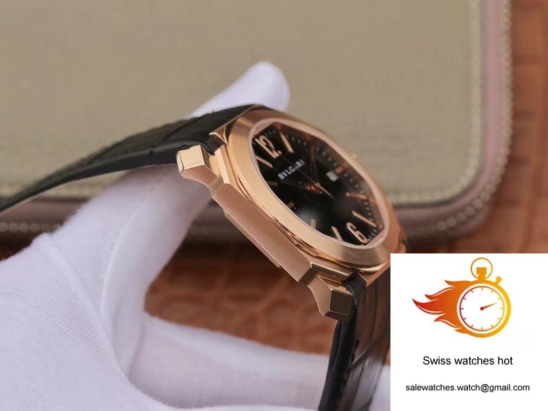 Bvlgari Octo Solotempo 102485 BG041BBSPGVD Black Dial 5 Bvlgari Octo Solotempo 102485 BG041BBSPGVD Black Dial 5