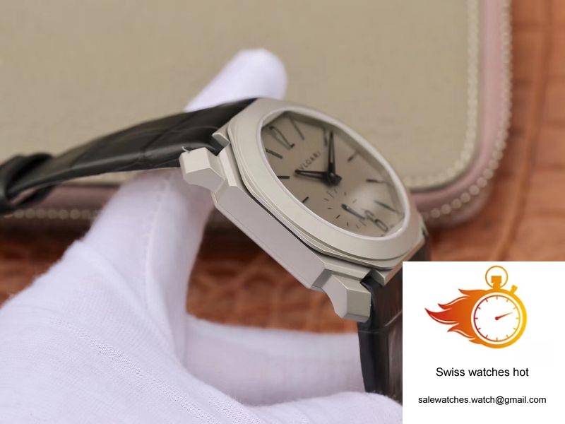 Bvlgari Octo Finissimo Extra Thin Automatic 103035 Gray Dial 5 Bvlgari Octo Finissimo Extra Thin Automatic 103035 Gray Dial 5