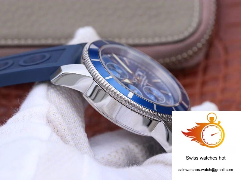 Breitling Superocean Heritage II Chronograph A1331216 OM Factory Blue Dial 5 Breitling Superocean Heritage II Chronograph A1331216 OM Factory Blue Dial 5