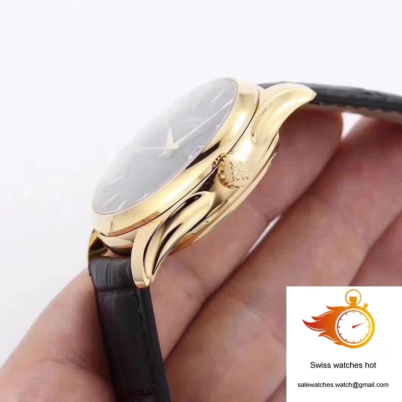 Patek Philippe Calatrava 5227 18K Yellow Gold Black Dial 5 Patek Philippe Calatrava 5227 18K Yellow Gold Black Dial 5