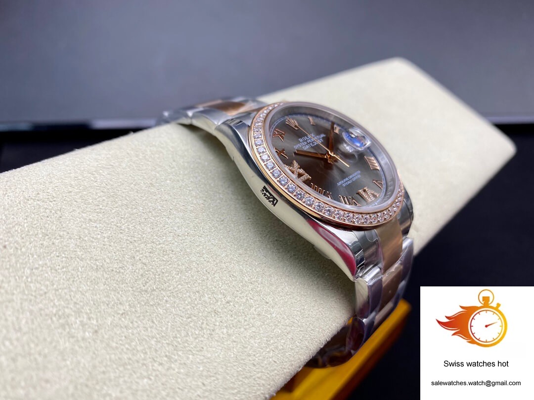 Rolex Datejust M126281RBR-0012 EW Factory Diamond-set Bezel 6 Rolex Datejust M126281RBR-0012 EW Factory Diamond-set Bezel 6