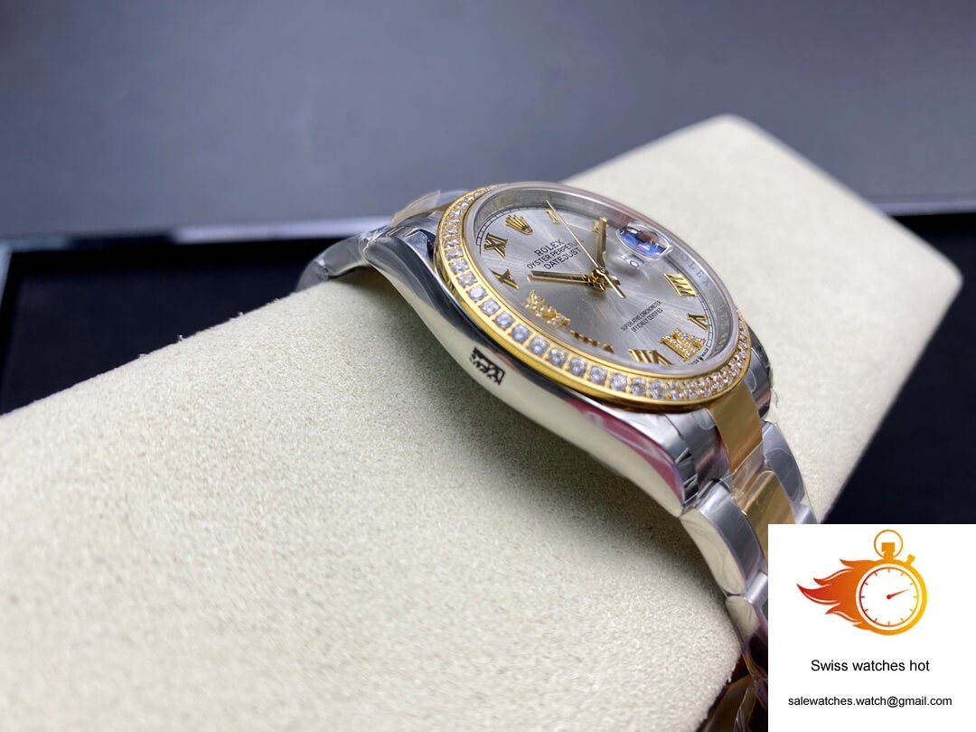 Rolex Datejust M126283RBR-0018 EW Factory Diamond-set Bezel 6 Rolex Datejust M126283RBR-0018 EW Factory Diamond-set Bezel 6