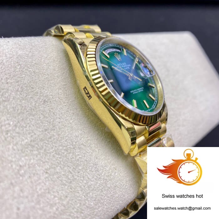 Rolex Day Date 118238 EW Factory Green Dial 6 Rolex Day Date 118238 EW Factory Green Dial 6