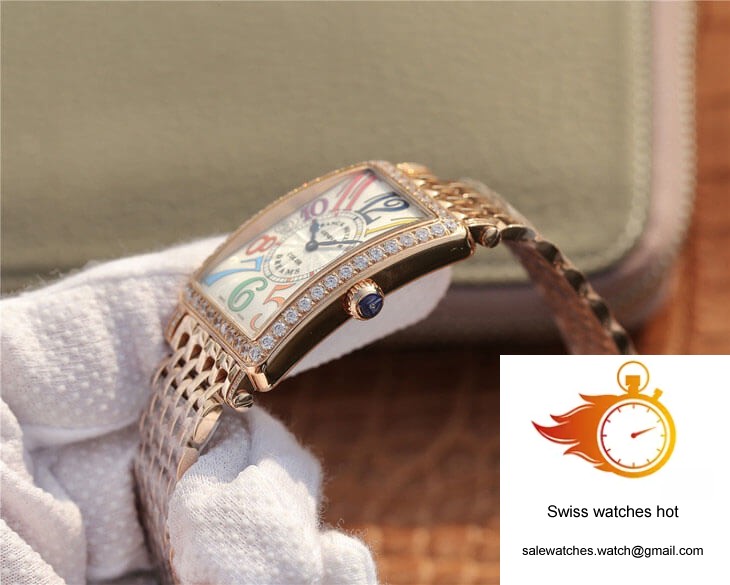 Franck Muller LONG ISLAND 952 Ladies ABF Factory Rose Gold With Diamonds 6 Franck Muller LONG ISLAND 952 Ladies ABF Factory Rose Gold With Diamonds 6