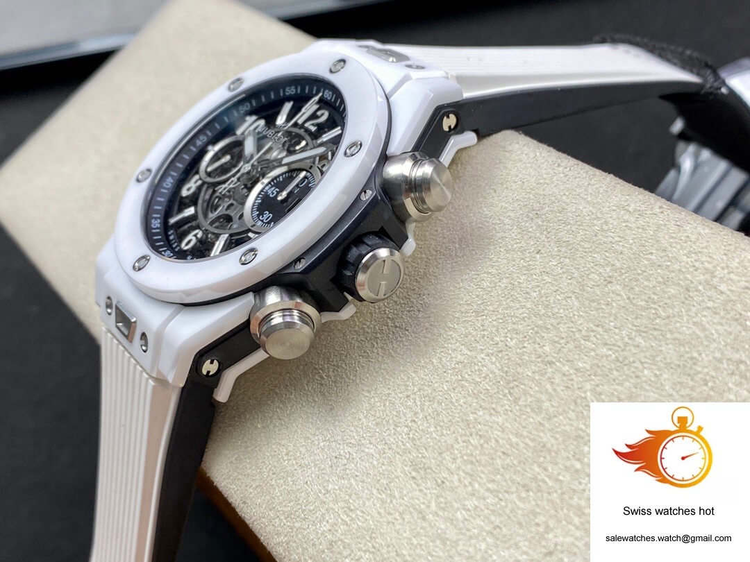 Hublot BIG BANG Unico 421.HX.1170.RX ZF Factory White Ceramic Case 6 Hublot BIG BANG Unico 421.HX.1170.RX ZF Factory White Ceramic Case 6