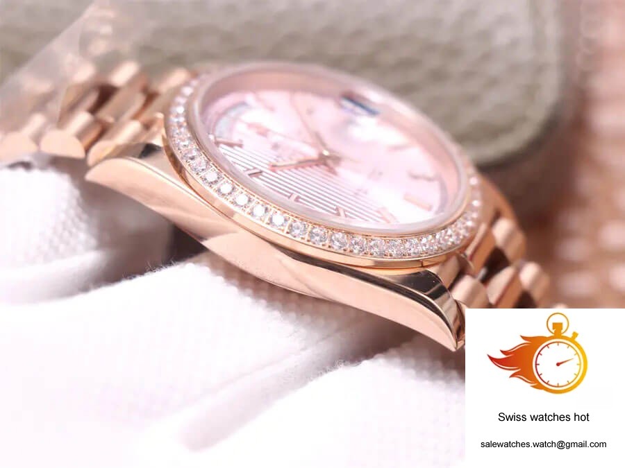 Rolex Day Date M228345RBR-0010 EW Factory Rose Gold 6 Rolex Day Date M228345RBR-0010 EW Factory Rose Gold 6