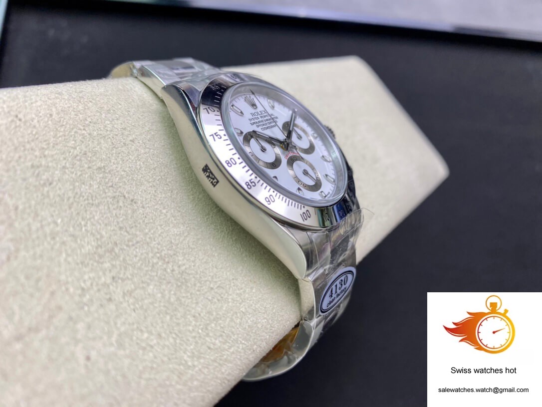 Rolex Cosmograph Daytona 116520LN Clean Factory White Dial 6 Rolex Cosmograph Daytona 116520LN Clean Factory White Dial 6