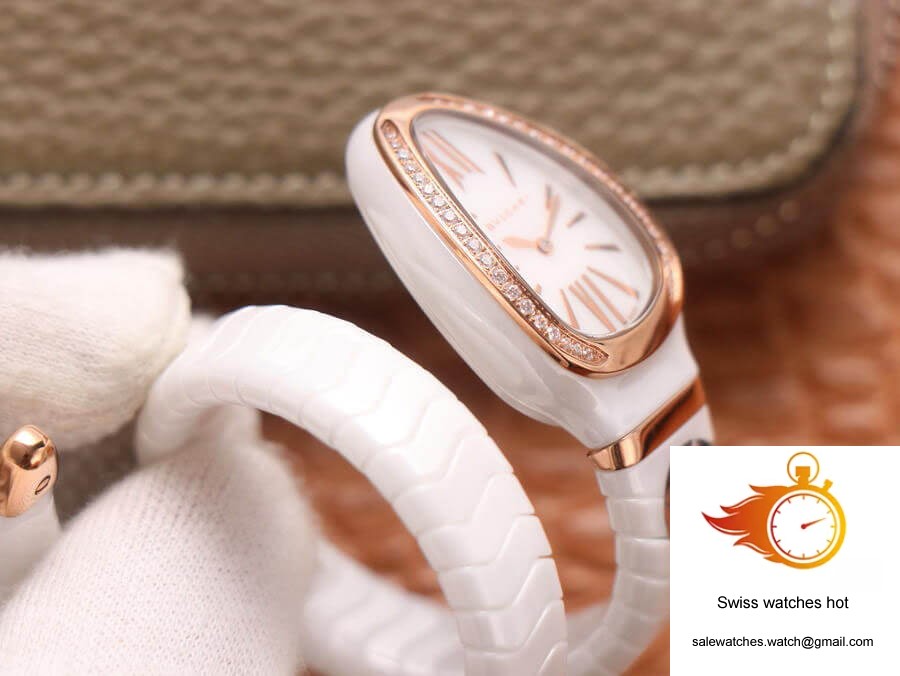 Bvlgari Serpenti 102613 BV Factory White Ceramic Dial 6 Bvlgari Serpenti 102613 BV Factory White Ceramic Dial 6