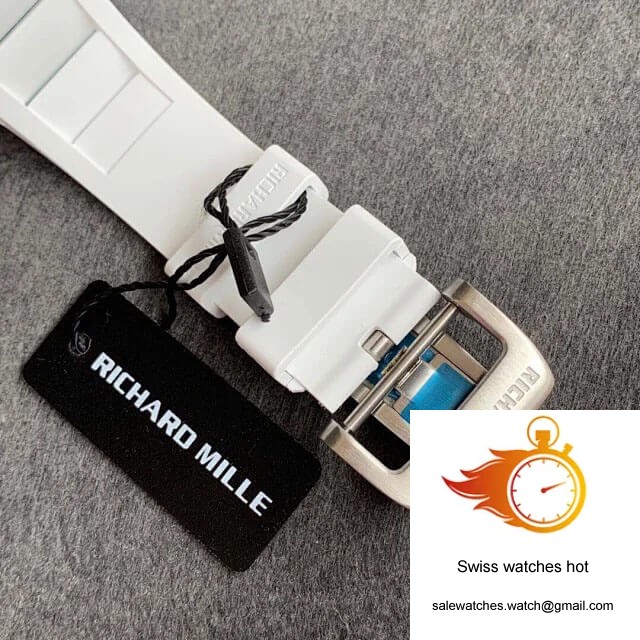 Richard Mille RM055 KV Factory White Ceramic Skeleton Dial 6 Richard Mille RM055 KV Factory White Ceramic Skeleton Dial 6