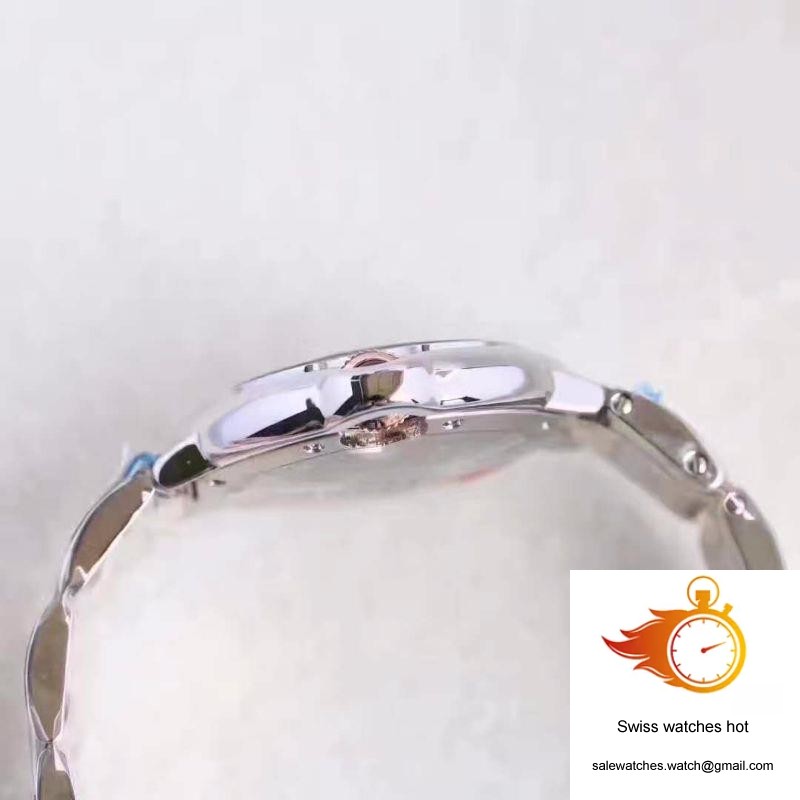 Ballon Bleu De Cartier Ladies W6920033 36MM V6 Factory White Textured Dial 6 Ballon Bleu De Cartier Ladies W6920033 36MM V6 Factory White Textured Dial 6
