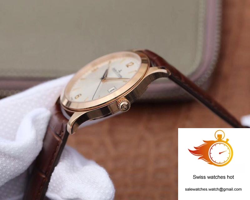 Jaeger LeCoultre Master Control Date Q1542520 ZF Factory 18K Rose Gold White Dial 6 Jaeger LeCoultre Master Control Date Q1542520 ZF Factory 18K Rose Gold White Dial 6