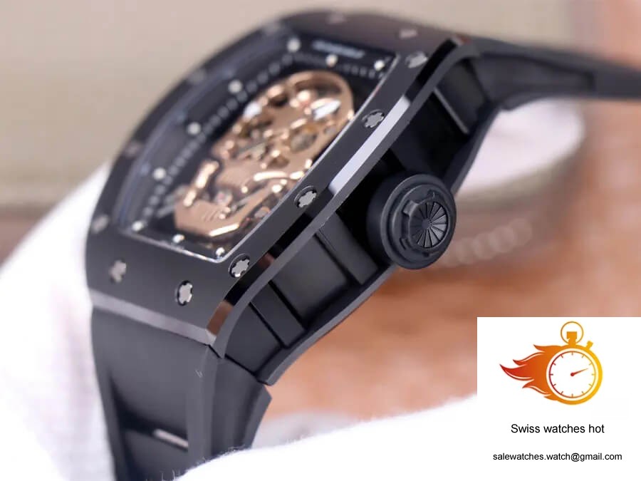 Richard Mille RM52-01 Tourbillon JB Factory Rose Gold Skull Dial 6 Richard Mille RM52-01 Tourbillon JB Factory Rose Gold Skull Dial 6