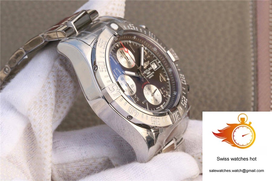 Breitling Avenger II A1338111/F564/170A GF Factory Bituminous Coal Color Dial 6 Breitling Avenger II A1338111/F564/170A GF Factory Bituminous Coal Color Dial 6