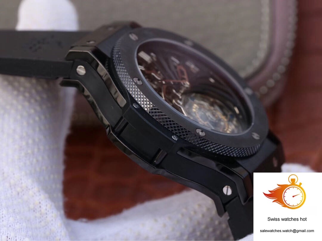 Hublot Big Bang Hollow Tourbillon Ceramic Skeleton Dial 6 Hublot Big Bang Hollow Tourbillon Ceramic Skeleton Dial 6