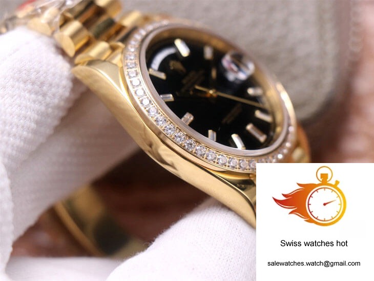 Rolex Day-Date M228348RBR-0001 EW Factory Yellow Gold Black Dial 6 Rolex Day-Date M228348RBR-0001 EW Factory Yellow Gold Black Dial 6