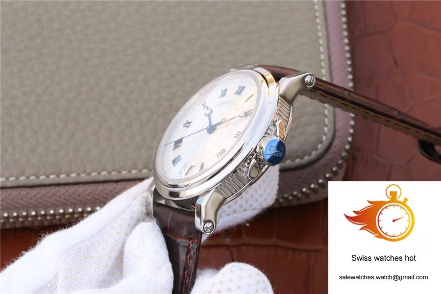 Breguet Marine 5817ST/12/5V8 White Dial Cowhide Strap 6 Breguet Marine 5817ST/12/5V8 White Dial Cowhide Strap 6