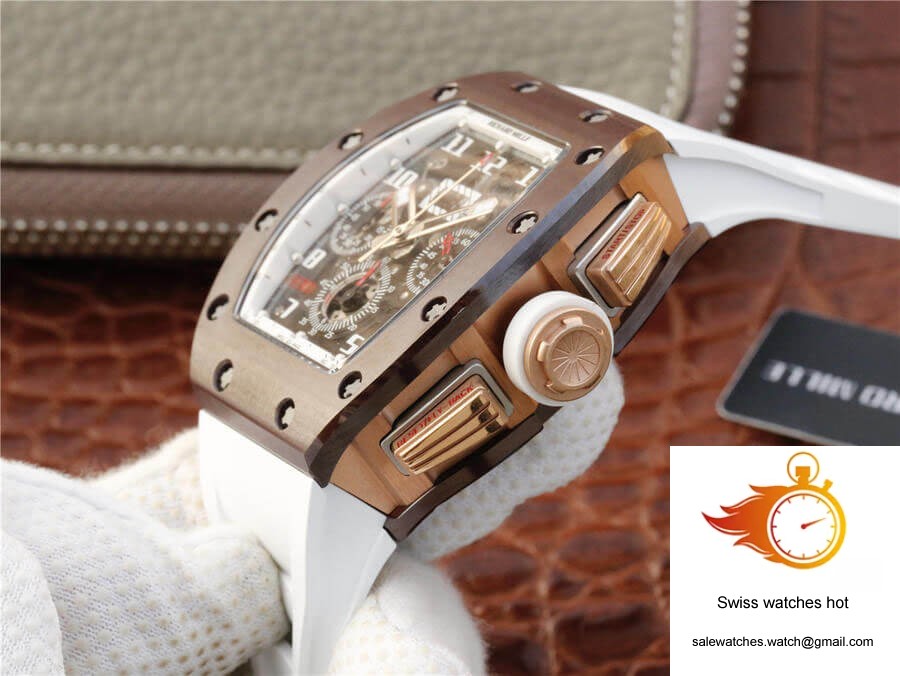 Richard Mille RM011 KV Factory Brown Ceramic Case 6 Richard Mille RM011 KV Factory Brown Ceramic Case 6