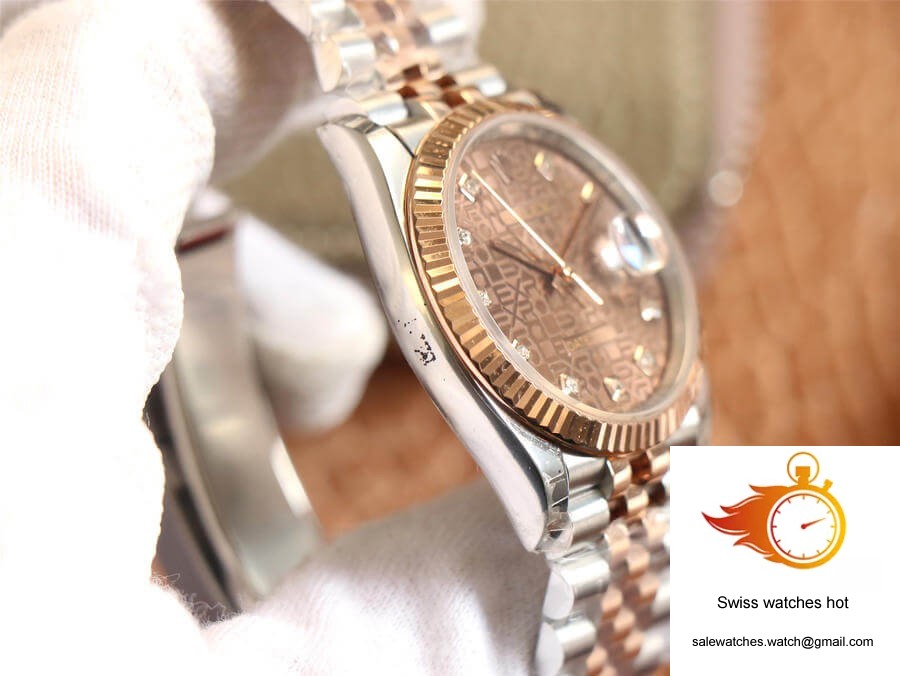 Rolex Datejust M126231-0025 EW Factory Diamond Chocolate Color Dial 6 Rolex Datejust M126231-0025 EW Factory Diamond Chocolate Color Dial 6