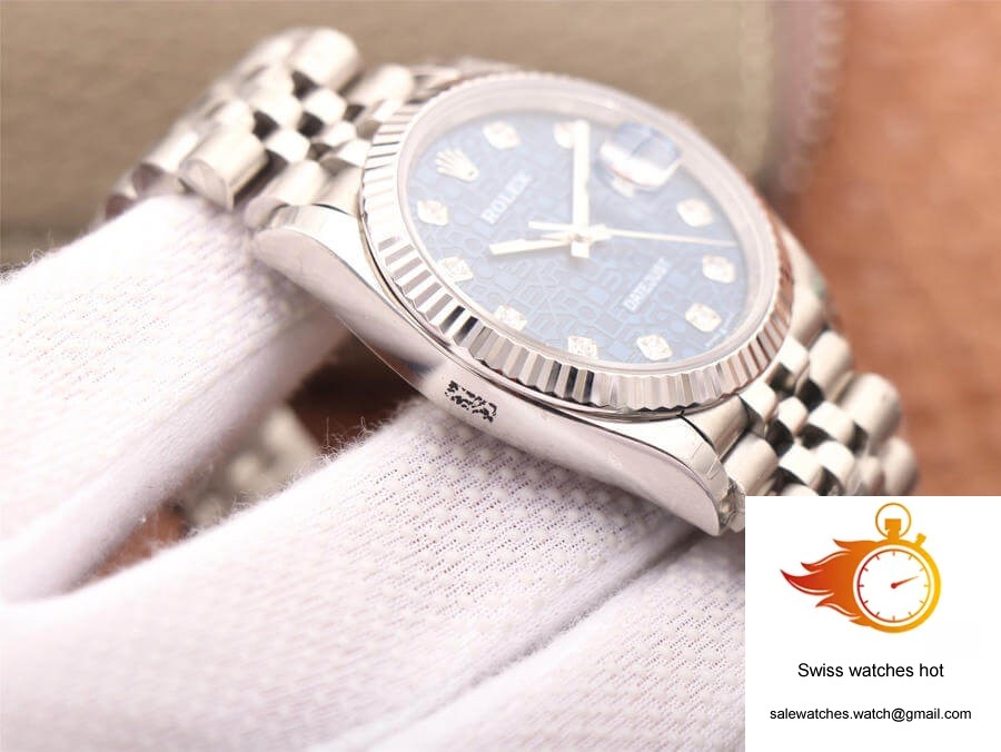 Rolex Datejust M126234-0011 36MM EW Factory Diamond-Studded Blue Dial 6 Rolex Datejust M126234-0011 36MM EW Factory Diamond-Studded Blue Dial 6