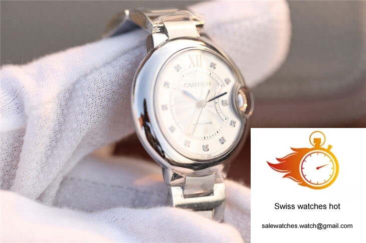 Ballon Bleu De Cartier WE902074 V6 Factory Diamond Silverr Dial 6 Ballon Bleu De Cartier WE902074 V6 Factory Diamond Silverr Dial 6