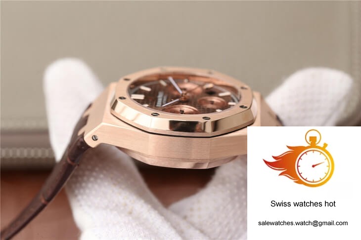 Audemars Piguet Royal Oak Chronograph 26331OR.OO.D821CR.01 OM Factory Brown Dial 6 Audemars Piguet Royal Oak Chronograph 26331OR.OO.D821CR.01 OM Factory Brown Dial 6
