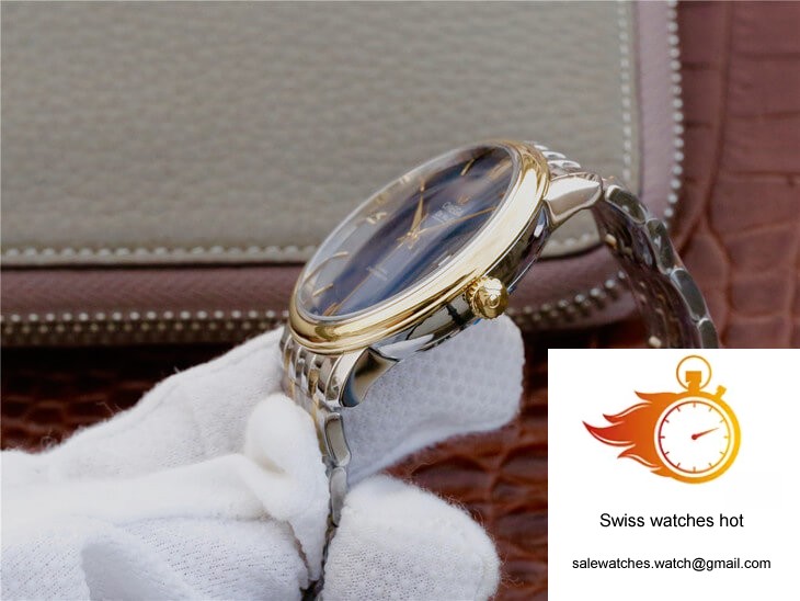 Omega De Ville 424.20.37.20.03.001 TW Factory Blue Dial 6 Omega De Ville 424.20.37.20.03.001 TW Factory Blue Dial 6