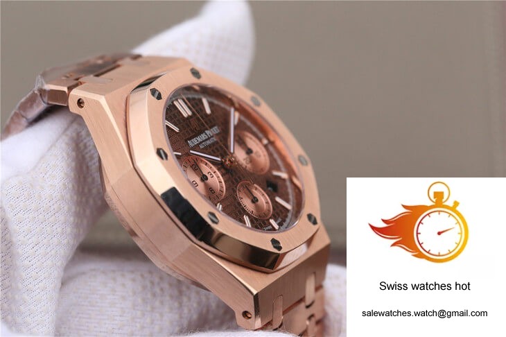 Audemars Piguet Royal Oak Chronograph 26331OR.OO.1220OR.02 OM Factory Brown Dial 6 Audemars Piguet Royal Oak Chronograph 26331OR.OO.1220OR.02 OM Factory Brown Dial 6