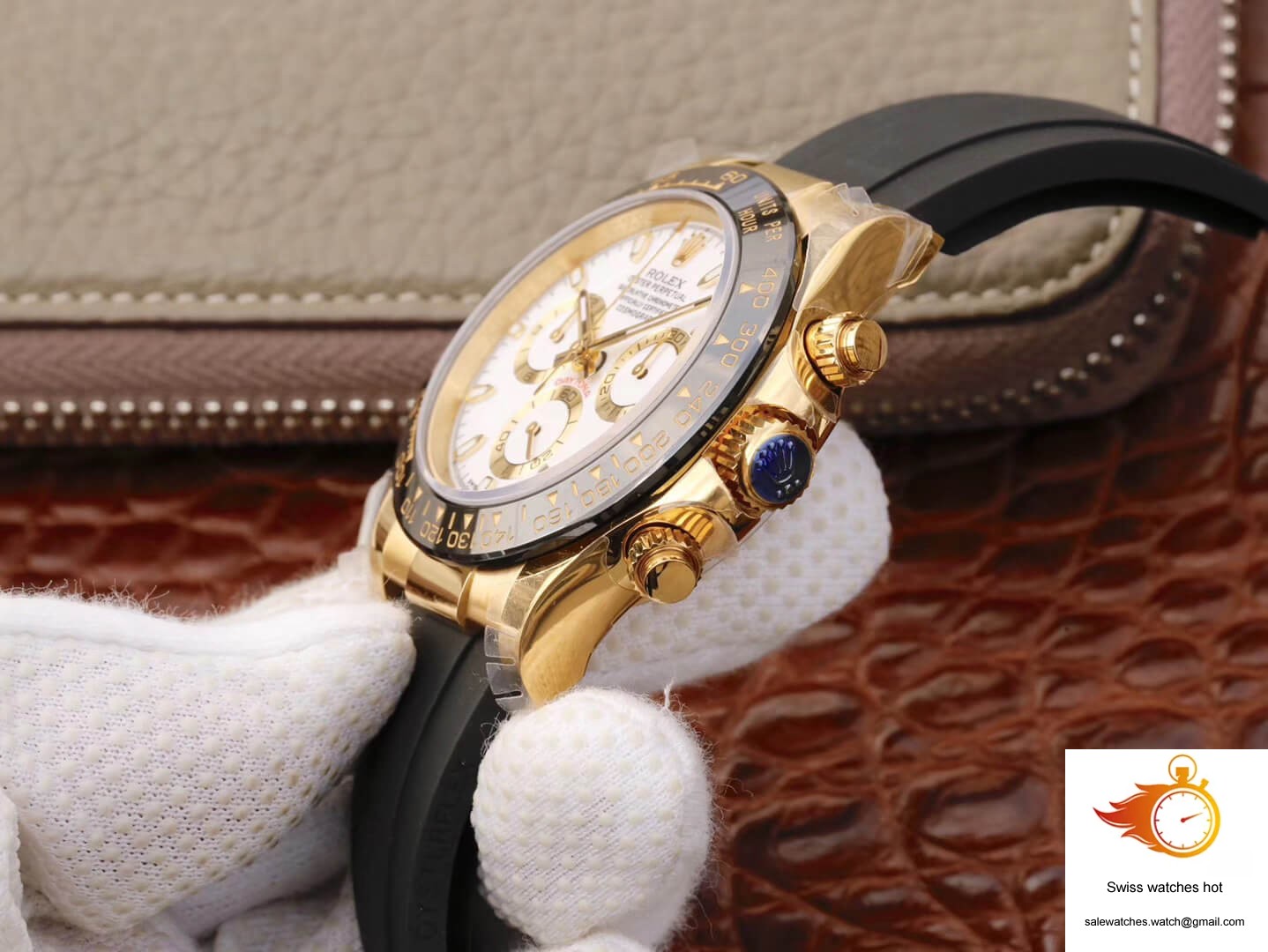 Rolex Daytona Cosmograph M116518ln-0041 JH Factory White Dial 6 Rolex Daytona Cosmograph M116518ln-0041 JH Factory White Dial 6
