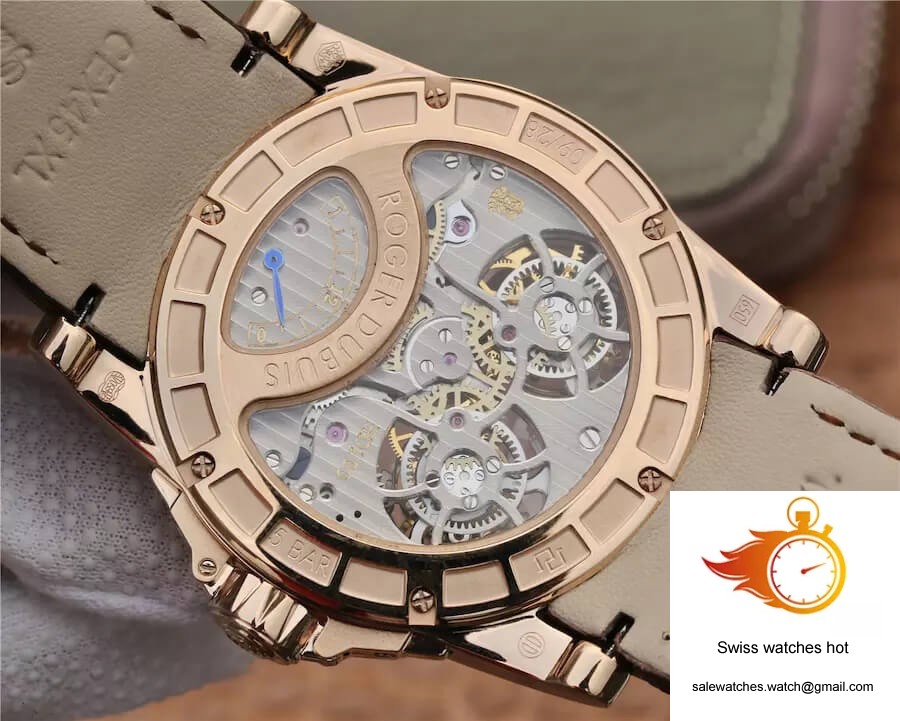 Roger Dubuis Excalibur RDDBEX0249 JB Factory Tourbillon Gold Case White Dial 6 Roger Dubuis Excalibur RDDBEX0249 JB Factory Tourbillon Gold Case White Dial 6