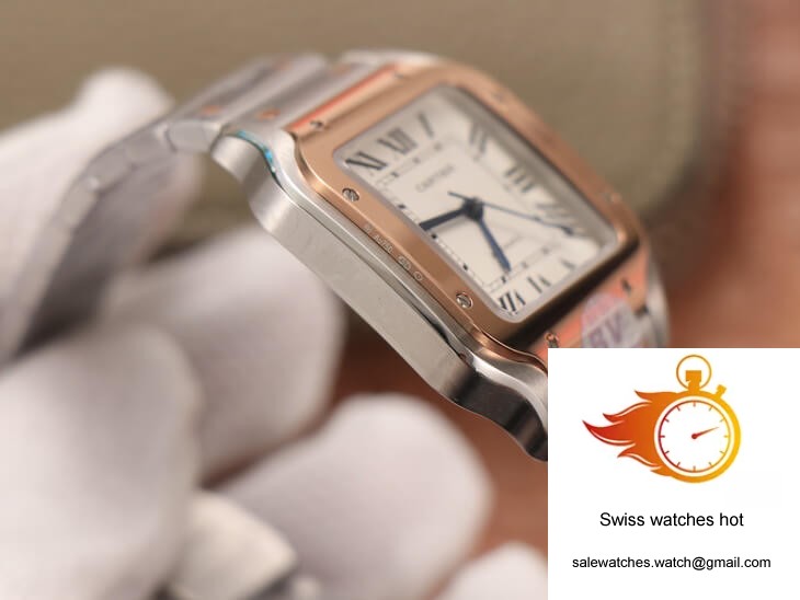 Cartier De Santos W2SA0007 BV Factory White Dial 6 Cartier De Santos W2SA0007 BV Factory White Dial 6