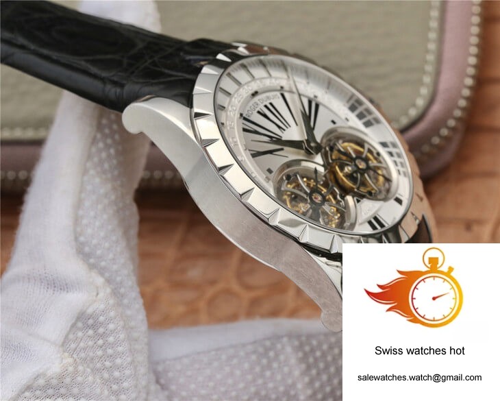 Roger Dubuis Excalibur RDDBEX0250 JB Factory Tourbillon White Dial 6 Roger Dubuis Excalibur RDDBEX0250 JB Factory Tourbillon White Dial 6