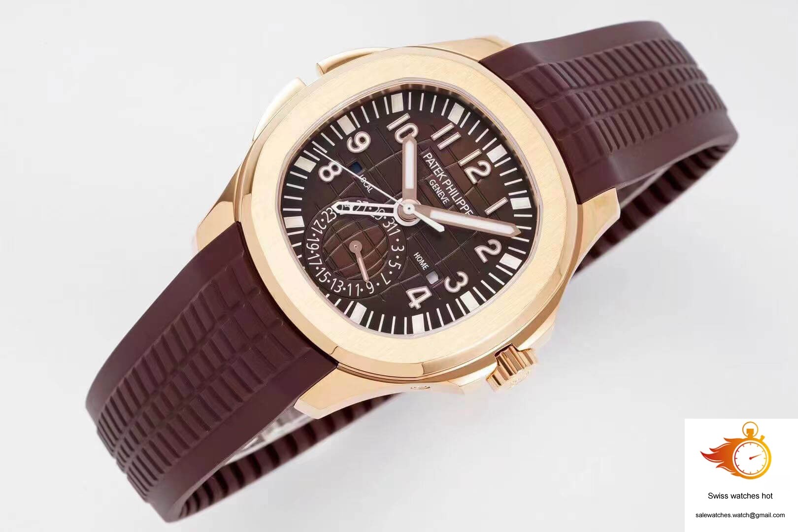 Patek Philippe Aquanaut 5164R-001 ZF Factory Brown Dial 6 Patek Philippe Aquanaut 5164R-001 ZF Factory Brown Dial 6