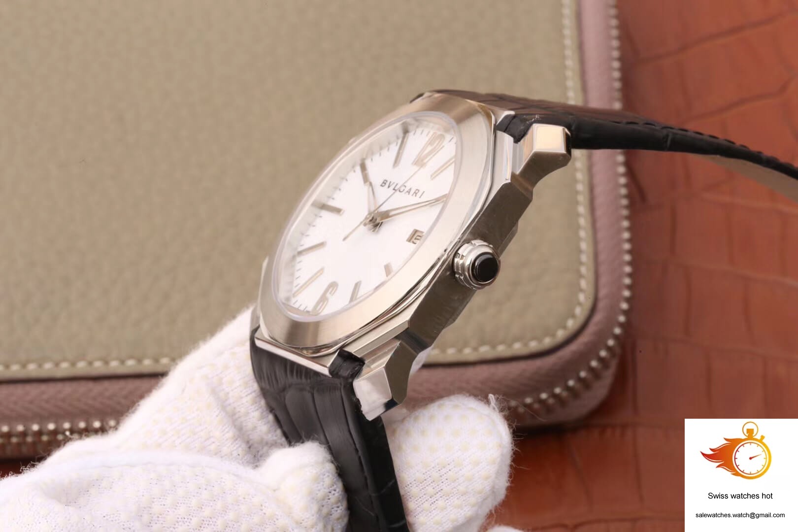 Bvlgari Octo 102779 OC41C6SLD White Dial 6 Bvlgari Octo 102779 OC41C6SLD White Dial 6
