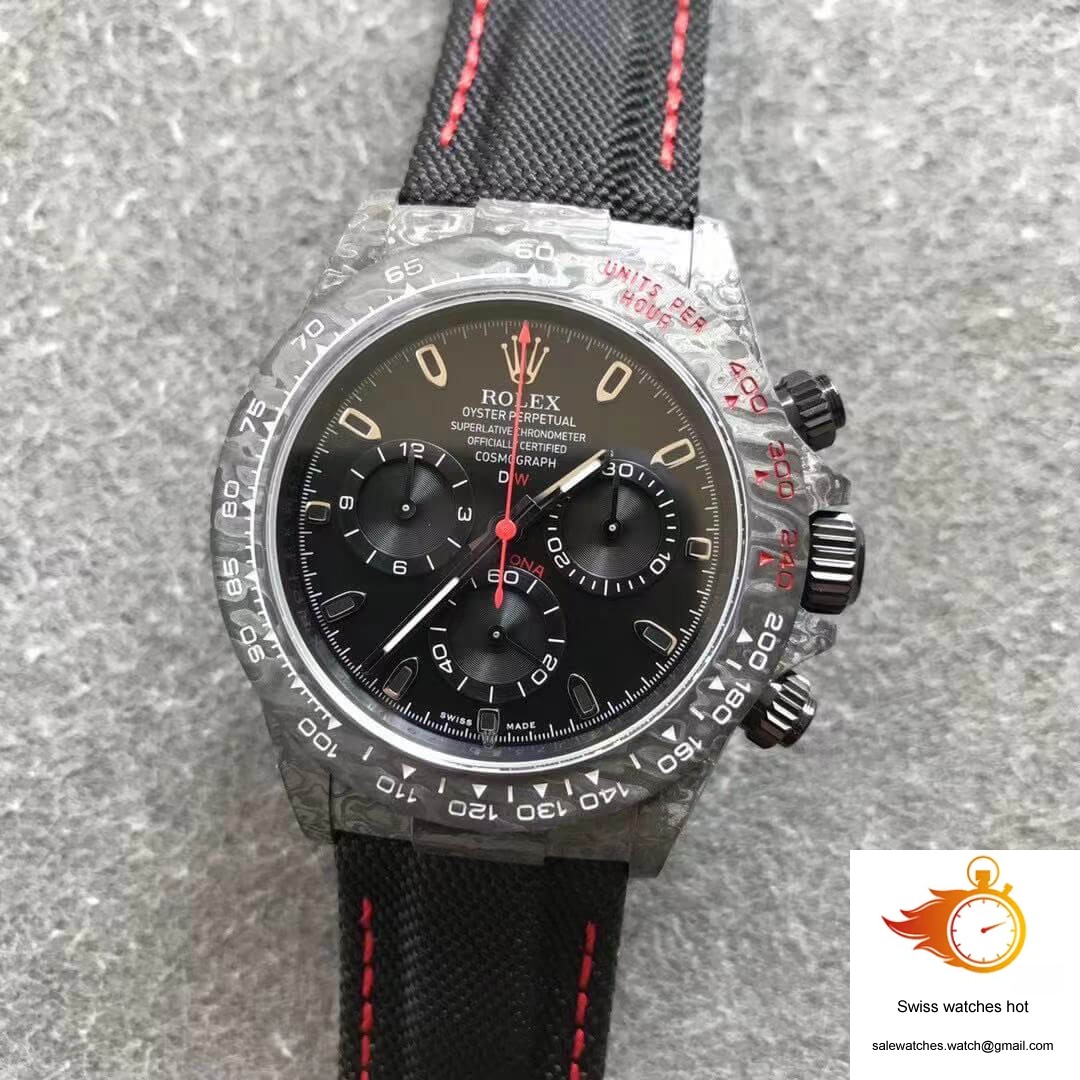 Rolex Daytona Cosmograph Carbon Fiber Diw Customized Version Noob Factory Black Dial 6 Rolex Daytona Cosmograph Carbon Fiber Diw Customized Version Noob Factory Black Dial 6