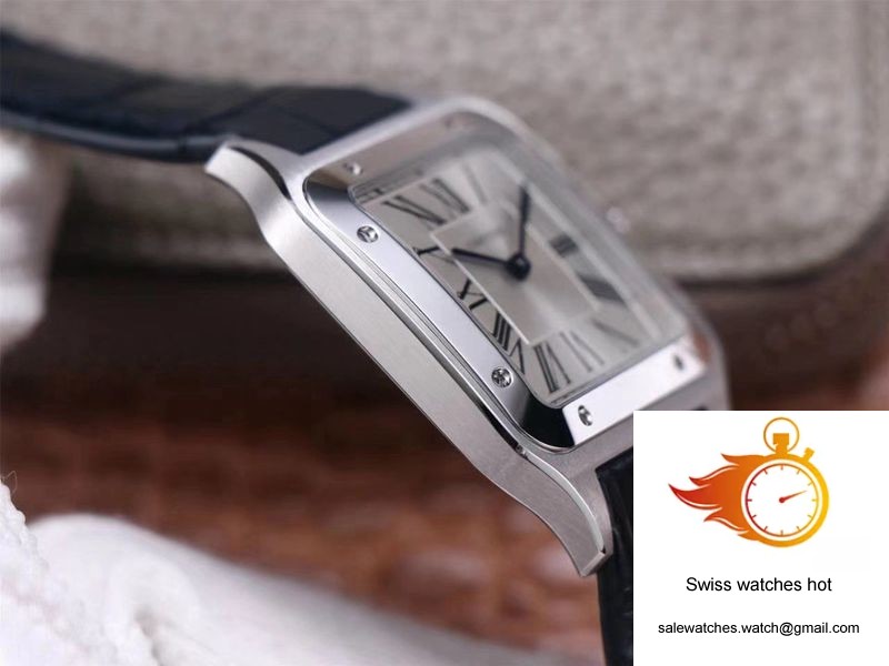 Cartier Santos Dumont WSSA0032 F1 Factory Silver Dial 6 Cartier Santos Dumont WSSA0032 F1 Factory Silver Dial 6