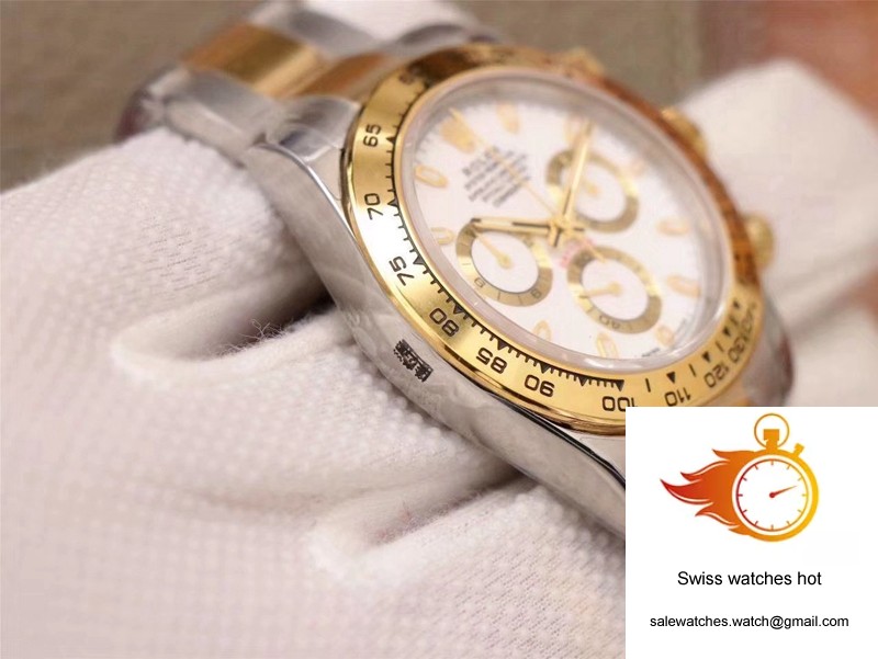 Rolex Daytona Cosmograph m116503-0001 Noob Factory White Dial 6 Rolex Daytona Cosmograph m116503-0001 Noob Factory White Dial 6