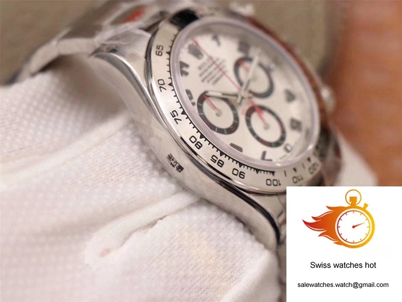 Rolex Daytona Cosmograph 116509-78599 Noob Factory White Dial 6 Rolex Daytona Cosmograph 116509-78599 Noob Factory White Dial 6