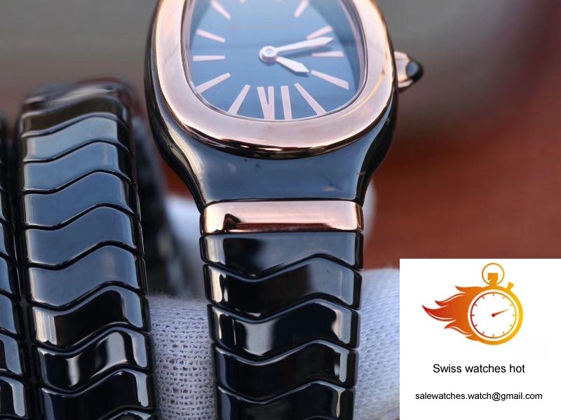 Bvlgari Serpenti Spiga Watch 102885 BV Factory Rose Gold No Diamond 6 Bvlgari Serpenti Spiga Watch 102885 BV Factory Rose Gold No Diamond 6