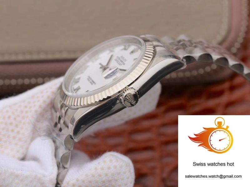 Rolex Datejust 116234 36mm AR Factory White Dial With Roman Time Scale 6 Rolex Datejust 116234 36mm AR Factory White Dial With Roman Time Scale 6