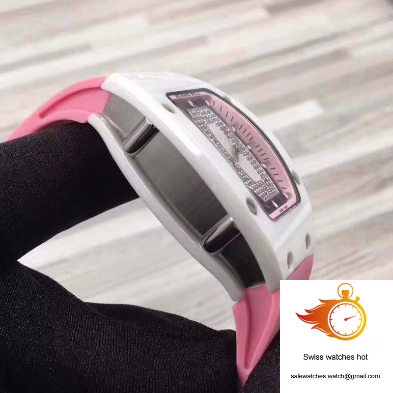 Richard Mille RM07 Ladies Pink Dial with Diamonds 6 Richard Mille RM07 Ladies Pink Dial with Diamonds 6