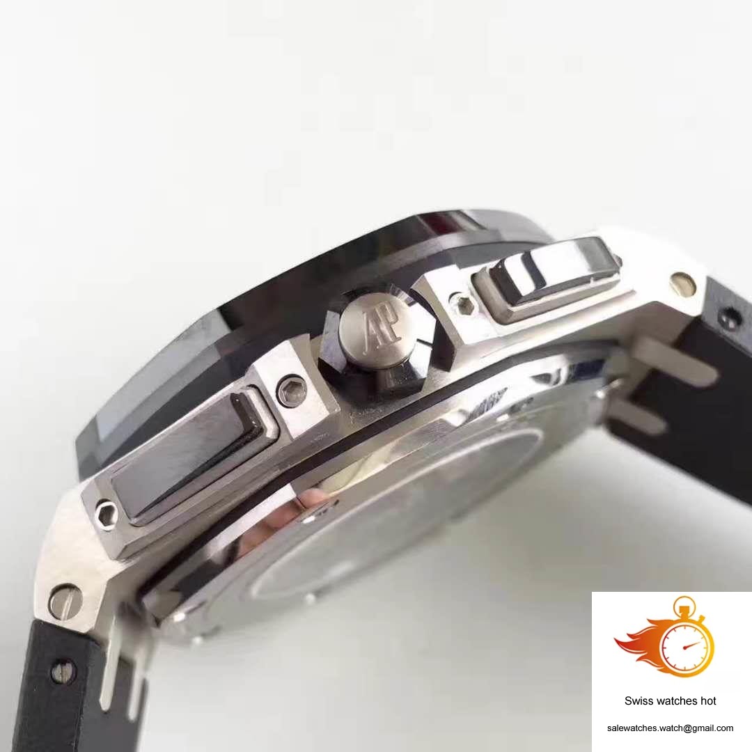Audemars Piguet Royal Oak Offshore 26400SO.OO.A002CA.01 JF Factory V2 White Dial 6 Audemars Piguet Royal Oak Offshore 26400SO.OO.A002CA.01 JF Factory V2 White Dial 6