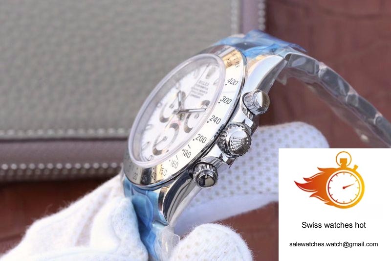 Rolex Daytona Cosmograph 116520 Noob Factory White Dial 6 Rolex Daytona Cosmograph 116520 Noob Factory White Dial 6