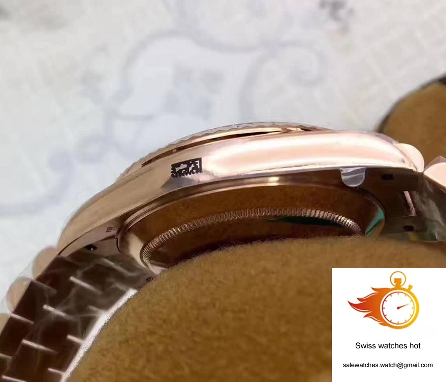 Rolex Day-Date 40 228235 Rose Gold 40MM EW Factory Sundust Dial 6 Rolex Day-Date 40 228235 Rose Gold 40MM EW Factory Sundust Dial 6