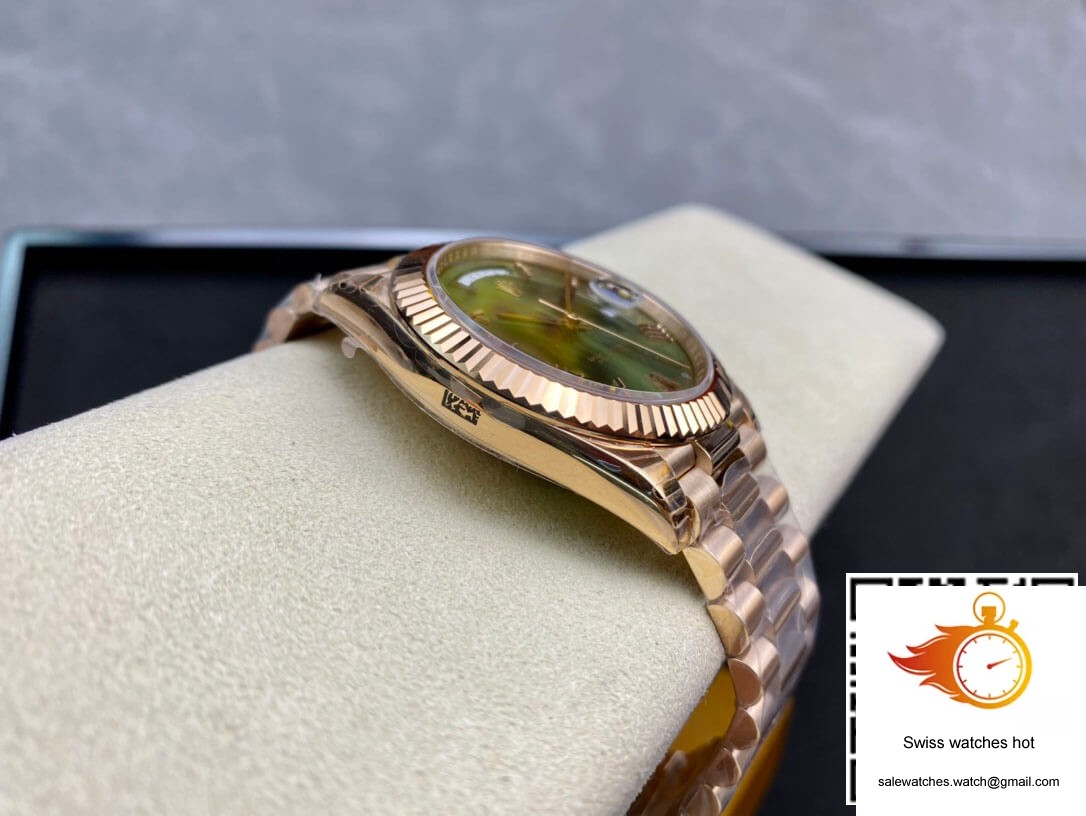 Rolex Day Date 228235 40mm EW Factory Green Dial 6 Rolex Day Date 228235 40mm EW Factory Green Dial 6