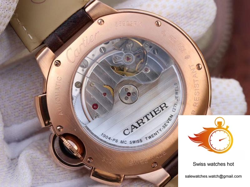 Cartier Ballon Bleu Chronograph W6920074 ZF Factory Silver Dial 6 Cartier Ballon Bleu Chronograph W6920074 ZF Factory Silver Dial 6