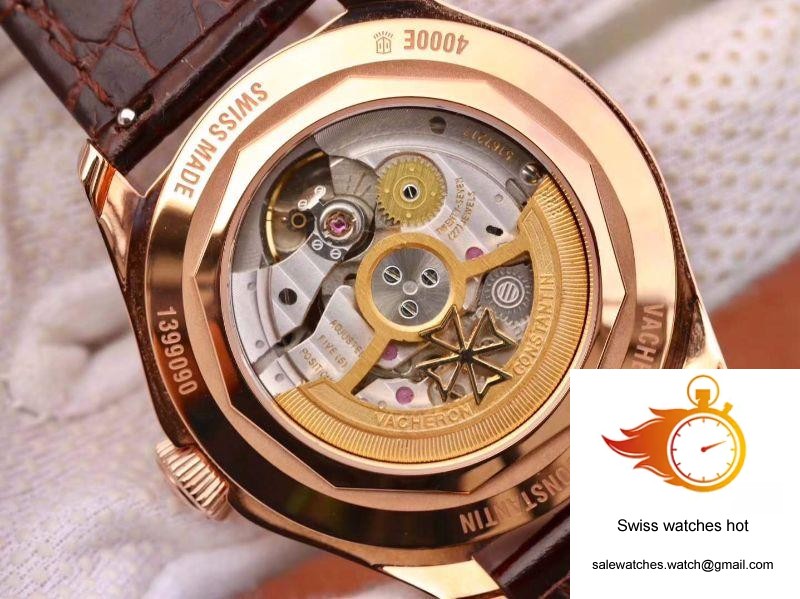 Vacheron Constantin FiftySix Day-Date 4000E/000R/B438 18K Rose Gold White Dial 6 Vacheron Constantin FiftySix Day-Date 4000E/000R/B438 18K Rose Gold White Dial 6