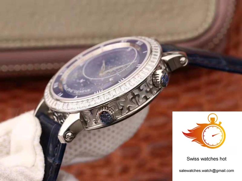 Patek Philippe Grand Complications Sky Moon Celestial 5102G TW Factory Blue Dial 6 Patek Philippe Grand Complications Sky Moon Celestial 5102G TW Factory Blue Dial 6
