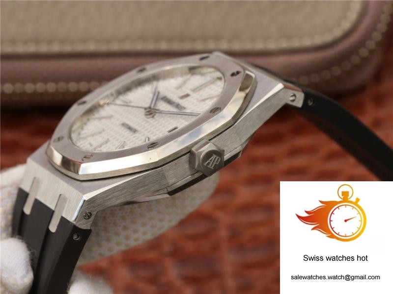 Audemars Piguet Royal Oak 15400 JF Factory White Dial 6 Audemars Piguet Royal Oak 15400 JF Factory White Dial 6