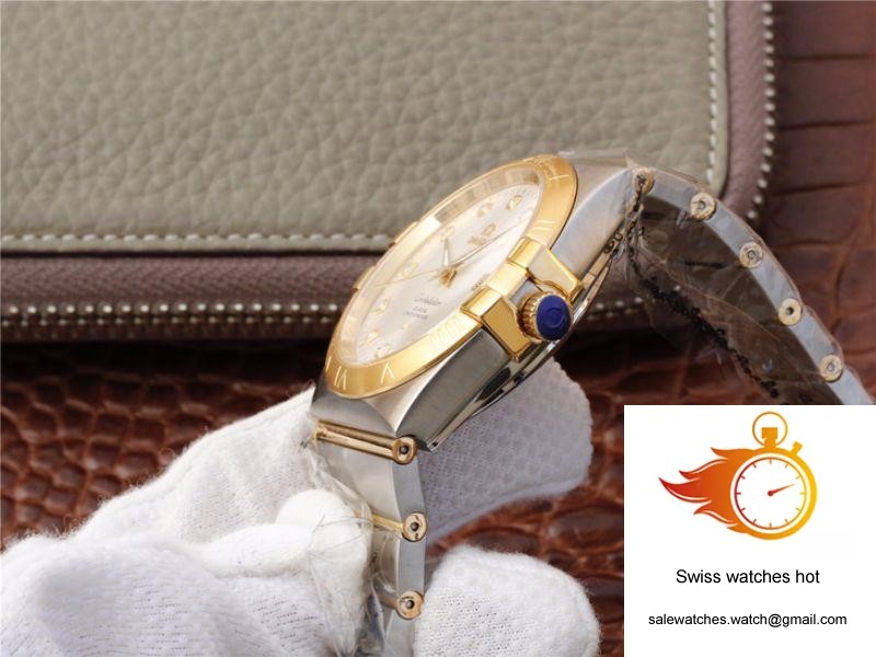 Omega Constellation 123.20.38.21.52.002 V6 Factory White Dial 6 Omega Constellation 123.20.38.21.52.002 V6 Factory White Dial 6